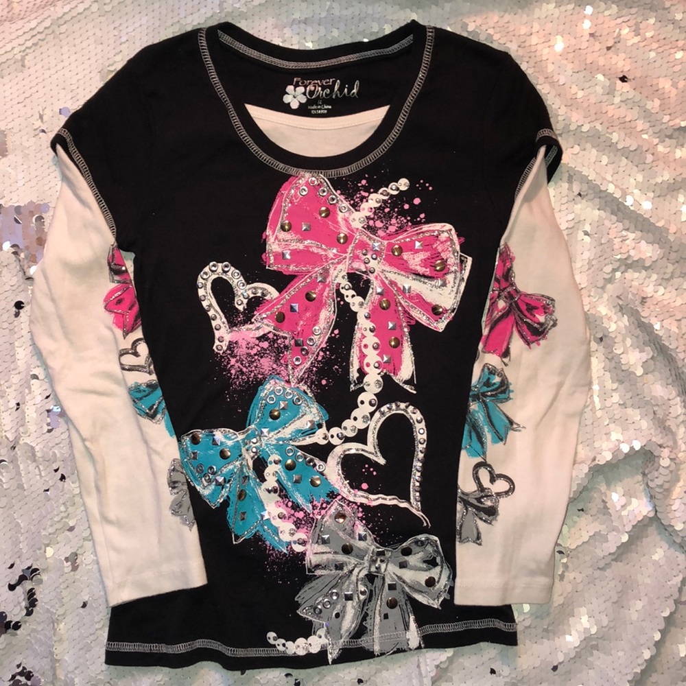 FOREVER ORCHID GIRLS SHIRT SIZE 12